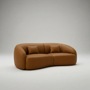 Ver imagem 4 de Sofá Sala Nuvem 210cm Conforto Premium Decorativo Orgânico:Courino Sintético Marrom
