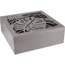 Ver imagem 1 de SURYA CAIXA ORGANIZADORA 7x20x20cm MDF CINZA
