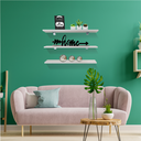Ver imagem 2 de Kit Prateleira Decorativa Reta Simples MDF Branco 60x15cm 3 pçs - Smart Eco