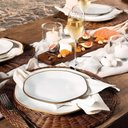 Ver imagem 3 de Jogo de Jantar em Porcelana Ryo com 20 Peças Oxford Maresia