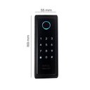 Ver imagem 3 de Fechadura Digital Sl140b com Biometria de Sobrepor Preta Fosca
