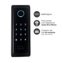Ver imagem 5 de Fechadura Digital Sl140b com Biometria de Sobrepor Preta Fosca