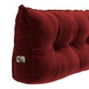 Ver imagem 6 de Almofada para Cabeceira Encosto Apoio Lombar Spot 140cm com Porta Celular Veludo - Desk Design
