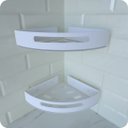 Ver imagem 6 de Kit 2 Porta Temperos e Condimentos de Parede Branco Multiuso