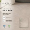 Ver imagem 6 de Piso Vinílico Colado Titanium 5 Placas (4,1806m²) Graddus