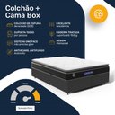 Ver imagem 4 de Cama Box com Colchão Gazin de Espuma D28 Pillow Top Ortoblack Queen 158cm