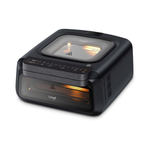 3 em 1 - Master Kitchen Ichef – Airfryer, Forno e Pizza | 220v