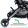 Carrinho Bebê Passeio Infantil Até 15Kg Reclinável Dobrável Compacto Ping Two Diamond Asphalt - 6