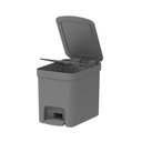 Ver imagem 2 de Lixeira com Pedal Trium 6 L Chumbo ou