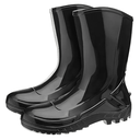 Ver imagem 1 de Bota de Pvc Cano Médio com Forro Preta Vulcaflex Marluvas 700447 700447-39