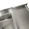 Pia Aço Inox Industrial 170x70x90 Cm Cuba Grande Cubão Centralizada Nortinox - 6