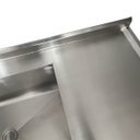 Ver imagem 6 de Pia Aço Inox Industrial 170x70x90 Cm Cuba Grande Cubão Centralizada Nortinox