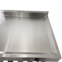 Ver imagem 5 de Pia Aço Inox Industrial 170x70x90 Cm Cuba Grande Cubão Centralizada Nortinox