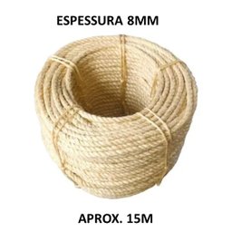 Corda Sisal Natural 8mm - 110m - 2