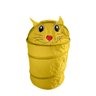 Cesto de Roupas Organizador Brinquedos Dobrável Infantil Multiuso - Gatinho Amarelo - 1