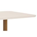 Ver imagem 7 de Mesa de Sala Jantar Natalí Sc71 C/ Tampo Madeirado C/ Vidro Curvo 160x90cm Nature - Henn