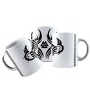 Ver imagem 1 de Caneca Cerâmica Símbolos Deus Odin Vikings Olho Sabedoria - Teste Vitoria