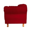 Ver imagem 3 de Sofá Chesterfield Elisabeth 2 Lugares 1.50m Suede Bordo/ Decoração, Sala de Estar, Luxo, Recepção