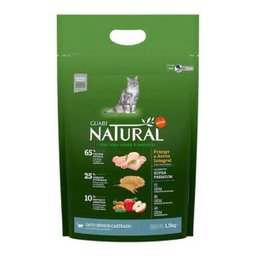 Guabi Natural Gato Castrado Senior - 7,5Kg - 1