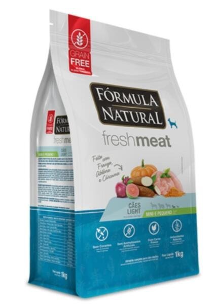 Fórmula Natural Fresh Meat Cães Light Mini E Peqqueno 2,5Kg - 1