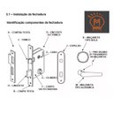 Ver imagem 2 de Fechadura Externa Stilo Alavanca Alumínio 40mm Mgm