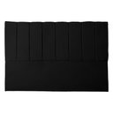 Ver imagem 1 de Cabeceira Casal King Estofada para Cama Box Dália Suede Preto