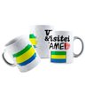 Caneca Cerâmica Bandeira Gabão Visitei E Amei Viagem - 1