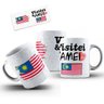 Caneca Cerâmica Bandeira Malásia Visitei E Amei Viagem - 2