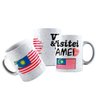 Caneca Cerâmica Bandeira Malásia Visitei E Amei Viagem - 1