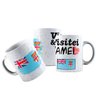 Caneca Cerâmica Bandeira Fiji Visitei E Amei Viagem - 1