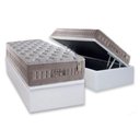 Ver imagem 1 de Cama Box Baú Solteiro: Colchão Molas Anjos Richesse + Base Crc Courano White(88x188)