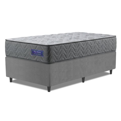 Cama Box Colchão Solteiro Molas Ensacadas Atlanta 88x188x60cm