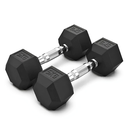Ver imagem 3 de Fit Kit 2x Halteres com Borracha / Barra de Metal - 5kg