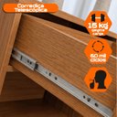 Ver imagem 5 de Cômoda Valência 5 Gavetas com Corrediças Telescópicas 1 Gaveta Organizadora