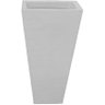 Vaso Planta 60x30 Trapézio Parede Polietileno - BRANCO 006 - 1