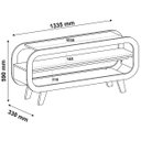 Ver imagem 3 de Rack para Sala Tv 60" Théo Cinamomo/off White
