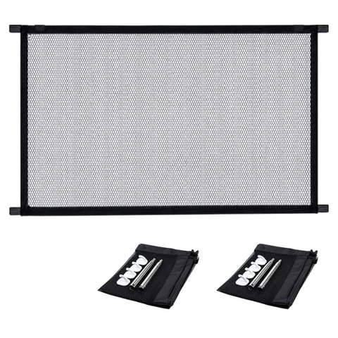 Tela Rede Proteçao Kit 2 Uni Grade Pet Cachorro Cao Gato Bebe Criança Porta Corredor Escada Seguro R