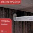 Ver mais imagens de Guarda-Roupa Casal 4 Portas 4 Gavetas Majestic Marrom/Capuccino