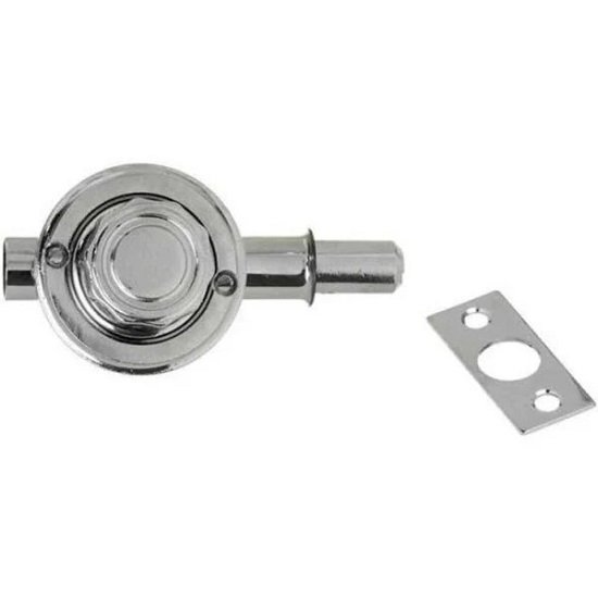 Fecho Batom Cromado Zamac/latão