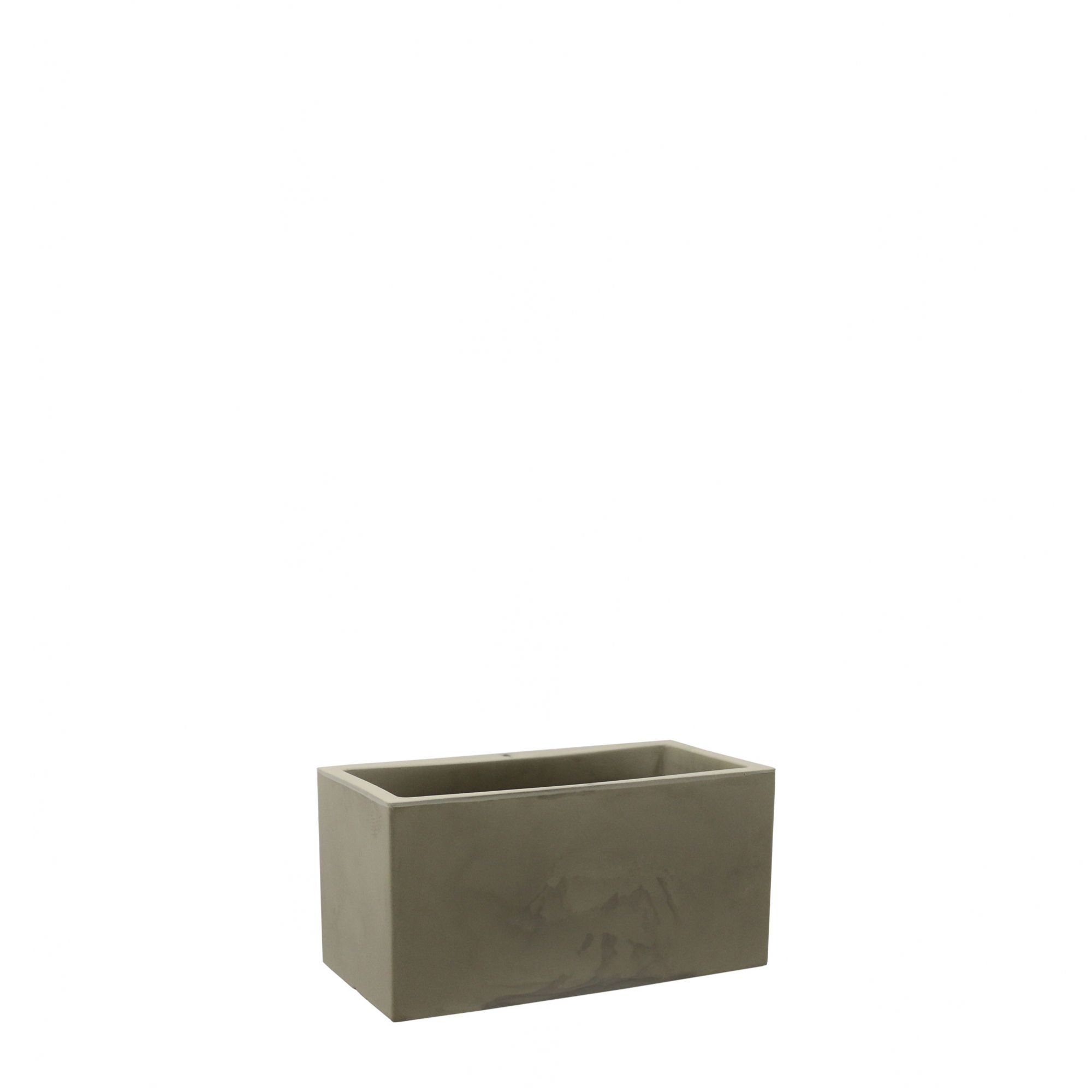 Jardineira Cubo 60 X 30 Cm Vasart 05 - Antique Camurça