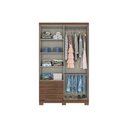 Ver imagem 3 de Guarda Roupa Casal 4 Portas (2 C- Espelho) e 3 Gavetas C- Pés Caju Da135 Branco - Henn