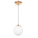 Ver imagem 2 de Lustres Pendentes Duplo Orby Bolinha New Cobre