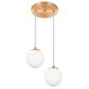 Ver imagem 1 de Lustres Pendentes Duplo Orby Bolinha New Cobre