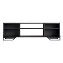 Ver imagem 3 de Rack Industrial para Tv com 2 Portas e Pés em Aço 1,83 M Cor:preto