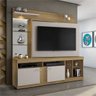Estante Home para TV até 55 Polegadas Brasil Candian JCM Móveis Noronha/Off White - 3
