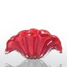 Cachepot Decoração Siena em Murano Vermelho Intenso - 1