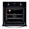 Forno de Embutir Elétrico Preto 60 Litros com Timer Digital Dako Diplomata Grill 220v - 2