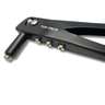 Rebitadeira Manual Alicate de Rebites 10" Pop 4 Bicos 2,4 / 3,2 / 4,0 / 4,8mm Aço Carbono 26cm - 3