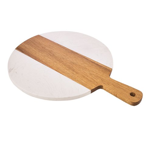 Tábua Mimo Bm23197 Redonda Acácia Marrom