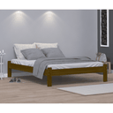 Ver imagem 2 de Cama de Casal Queen 165cm Imbuia Nemargi